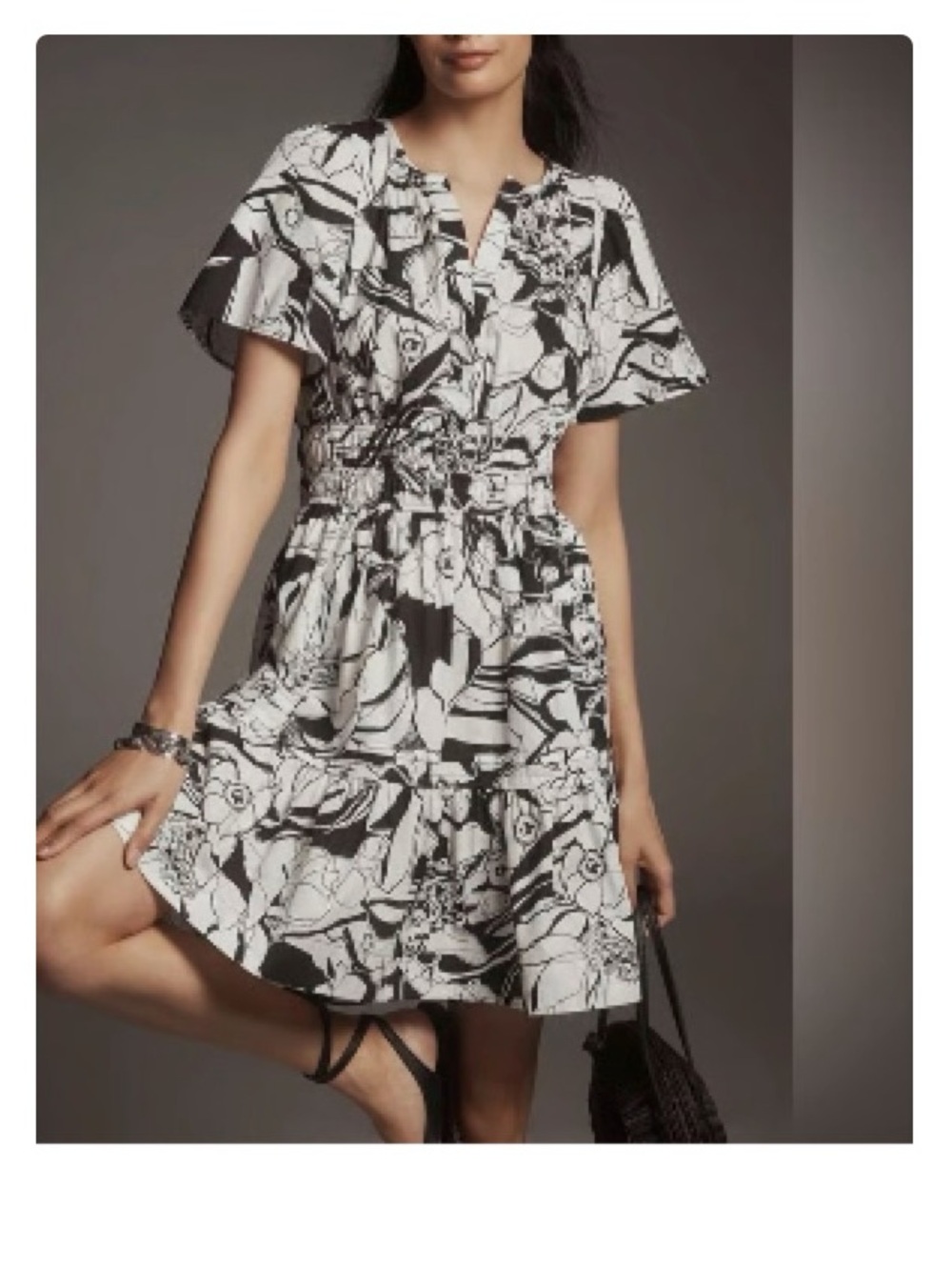 Anthropologie 100% cotton ‘somerset’ mini dress